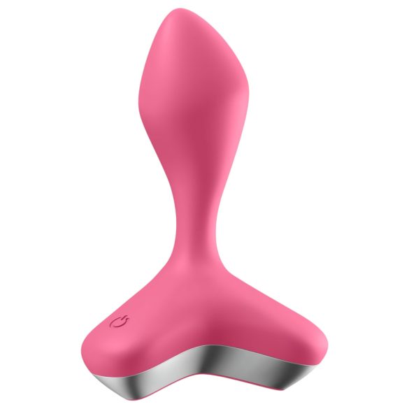Satisfyer - anální vibrátor na dobíjení - růžový