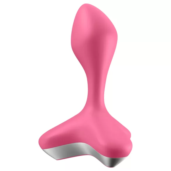 Satisfyer - anální vibrátor na dobíjení - růžový