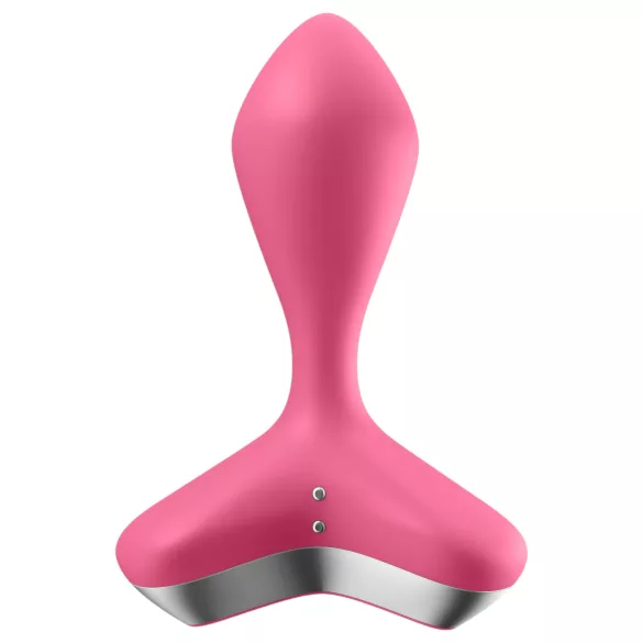 Satisfyer - anální vibrátor na dobíjení - růžový