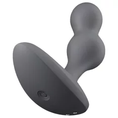   Satisfyer Deep Diver - anální vibrátor s aplikací - silikon - šedý