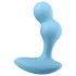 Satisfyer - anální vibrátor s dálkovým ovládáním - modrý