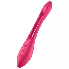   Satisfyer - flexibilní párový vibrátor - dobíjecí, červený