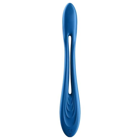 Satisfyer - párový vibrátor - flexibilní, dobíjecí - modrý