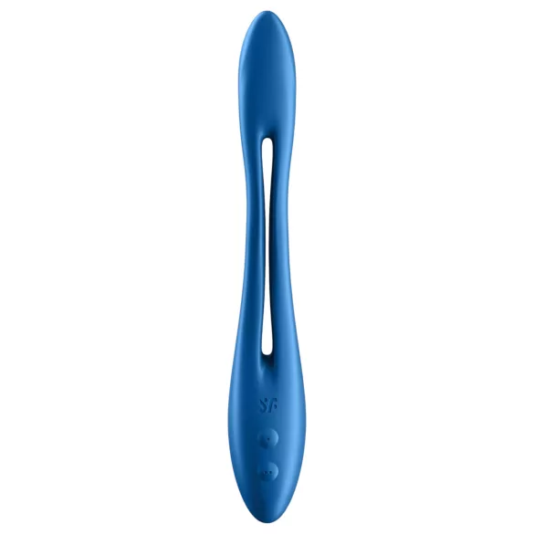 Satisfyer - párový vibrátor - flexibilní, dobíjecí - modrý