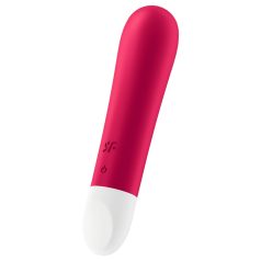   Satisfyer - mini vibrátor na klitoris - nabíjecí, vodotěsný, červený