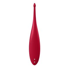   Satisfyer Twirling Fun - nabíjecí, vodotěsný vibrátor na klitoris (červený)