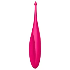   Satisfyer - vibrační stimulátor klitorisu - vodotěsný, dobíjecí silikon růžový