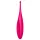 Satisfyer - vibrační stimulátor klitorisu - vodotěsný, dobíjecí silikon růžový