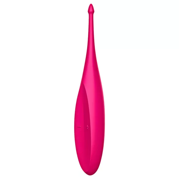 Satisfyer - vibrační stimulátor klitorisu - vodotěsný, dobíjecí silikon růžový