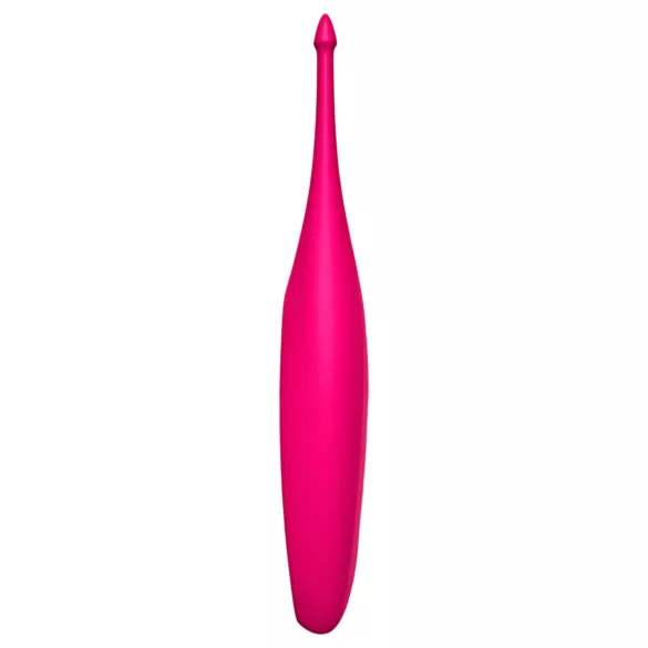 Satisfyer - vibrační stimulátor klitorisu - vodotěsný, dobíjecí silikon růžový