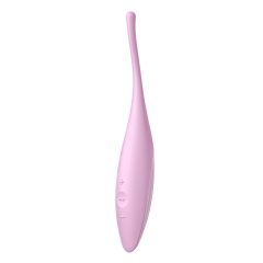  Satisfyer Twirling Joy - nabíjecí, voděodolný vibrátor na klitoris (růžový)