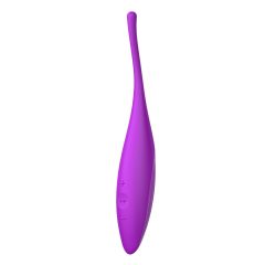   Satisfyer Twirling Joy - nabíjecí, voděodolný vibrátor na klitoris (fialový)