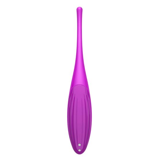 Satisfyer Twirling Joy - nabíjecí, voděodolný vibrátor na klitoris (fialový)