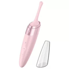   Satisfyer Twirling Delight - vibrační stimulátor klitorisu - vodotěsný - růžový
