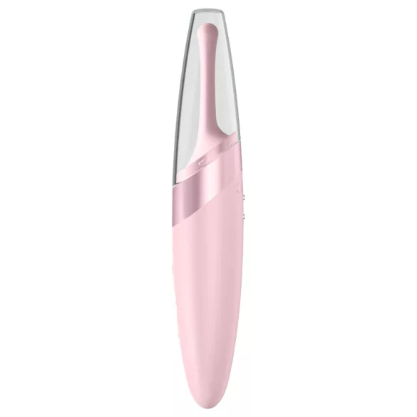 Satisfyer Twirling Delight - vibrační stimulátor klitorisu - vodotěsný - růžový