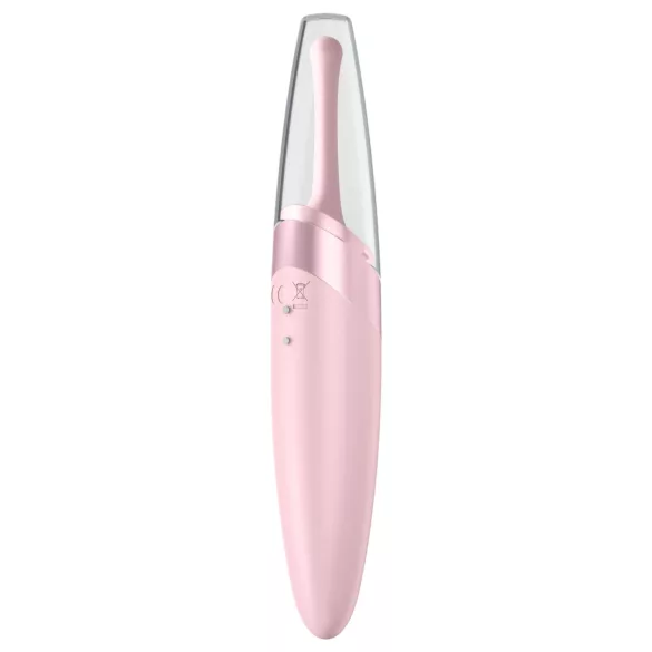 Satisfyer Twirling Delight - vibrační stimulátor klitorisu - vodotěsný - růžový