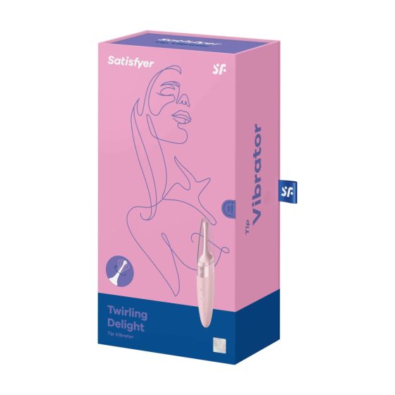 Satisfyer Twirling Delight - nabíjecí, voděodolný vibrátor na klitoris (růžový)