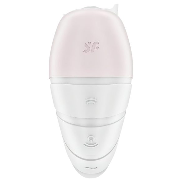 Satisfyer Supernova - nabíjecí 2v1 vibrátor s tlak. vlnami (bílý)