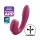 Satisfyer Sunray - vibrační stimulátor klitorisu a vagíny - červený, dobíjecí