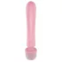 Satisfyer Triple Lover - vibrátor na G-bod a masáž - růžový