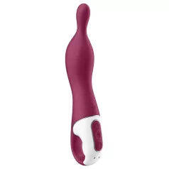   Satisfyer A-Mazing 1 - vibrátor na bod A - dobíjecí - červený
