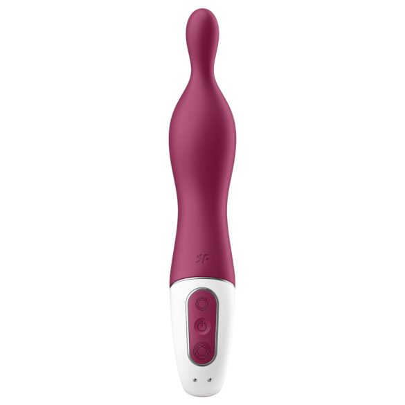 Satisfyer A-Mazing 1 - dobíjecí vibrátor A-bod (červená)