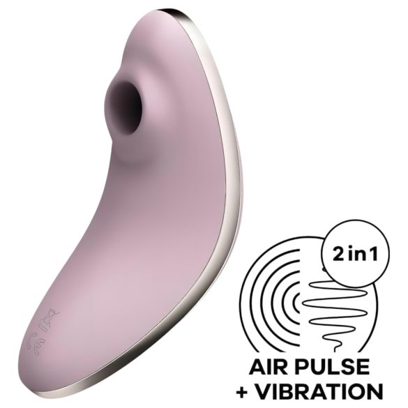 Satisfyer - stimulátor klitorisu s tlak. vlnami - fialový
