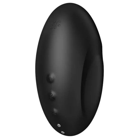 Satisfyer Vulva Lover 3 - stimulátor klitorisu s tlakovými vlnami - černý