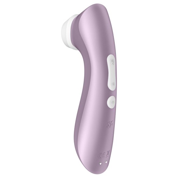 Satisfyer Pro 2+ - stimulátor klitorisu - tlakové vlny - fialový