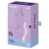 Satisfyer Curvy Trinity 2 - vibrátor 2v1 s tlakovými vlnami - fialový