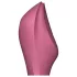 Satisfyer Curvy Trinity 3 - vibrátor s tlakovými vlnami 2v1 - červený