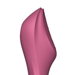  Satisfyer Curvy Trinity 3 - nabíjecí vaginální a klitorisový vibrátor (červený)