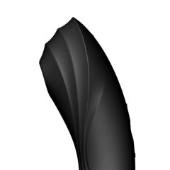   Satisfyer Curvy Trinity 4 - nabíjecí vaginální a klitorisový vibrátor (černý)