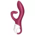 Satisfyer Embrace Me - vibrátor s ramenem na klitoris - dobíjecí - červený