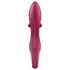 Satisfyer Embrace Me - vibrátor s ramenem na klitoris - dobíjecí - červený