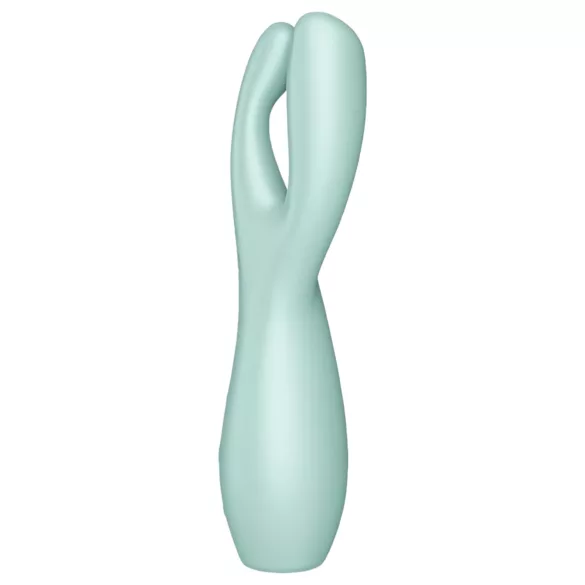 Satisfyer Threesome 3 - dobíjecí klitorální vibrátor (máta)
