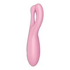   Satisfyer Threesome 4 - inteligentní dobíjecí vibrátor na klitoris (růžový)