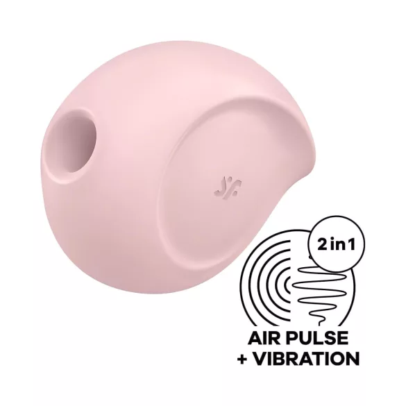 Satisfyer - vibrátor na klitoris s tlakovými vlnami - růžový