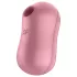 Satisfyer Cotton Candy - stimulátor klitorisu s pulzujícími vlnami - korálový