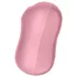 Satisfyer Cotton Candy - stimulátor klitorisu s pulzujícími vlnami - korálový