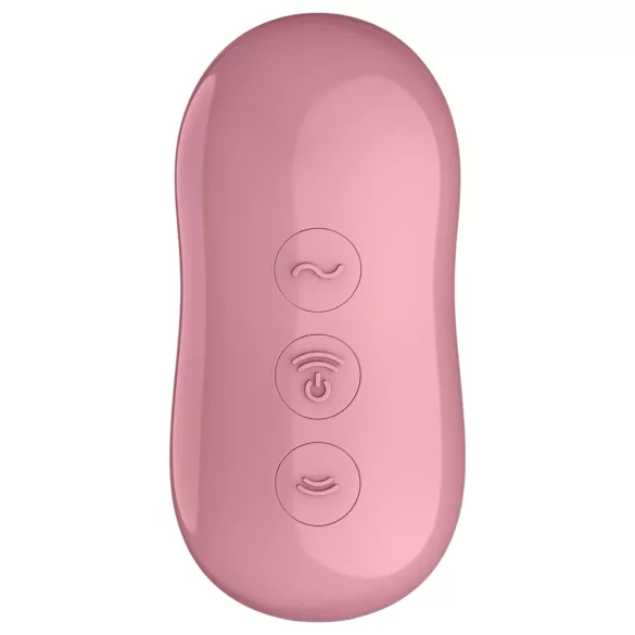 Satisfyer Cotton Candy - stimulátor klitorisu s pulzujícími vlnami - korálový