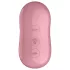 Satisfyer Cotton Candy - stimulátor klitorisu s pulzujícími vlnami - korálový