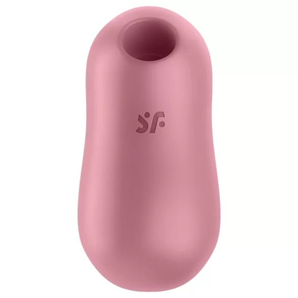 Satisfyer Cotton Candy - stimulátor klitorisu s pulzujícími vlnami - korálový