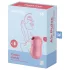 Satisfyer Cotton Candy - stimulátor klitorisu s pulzujícími vlnami - korálový