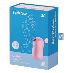   Satisfyer Cotton Candy - nabíjecí stimulátor klitorisu se vzduchovou vlnou (fialový)