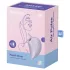 Satisfyer Pearl Diver - vibrátor na klitoris s tlakovými vlnami - fialová