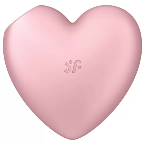 Satisfyer Cutie Heart - stimulátor klitorisu na vlny - dobíjecí - růžový