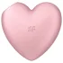 Satisfyer Cutie Heart - stimulátor klitorisu na vlny - dobíjecí - růžový