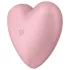 Satisfyer Cutie Heart - stimulátor klitorisu na vlny - dobíjecí - růžový