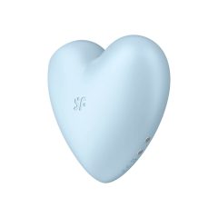   Satisfyer Cutie Heart - nabíjecí stimulátor klitorisu se vzduchovou vlnou (modrý)